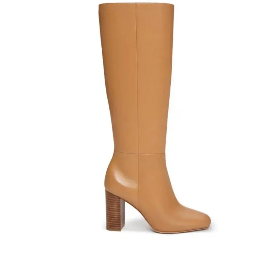 Paige Keely Women's Boots tan congac sz6.5 - Picture 1 of 4